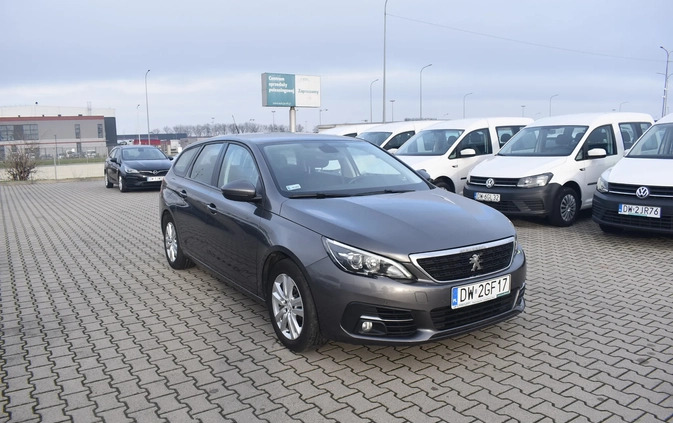 Peugeot 308 cena 49400 przebieg: 100508, rok produkcji 2019 z Wolbórz małe 137
